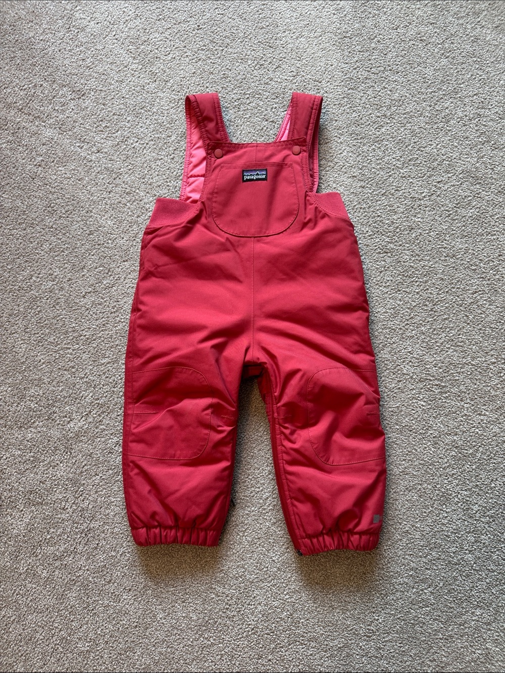 Patagonia Red Kids' Bib Overalls